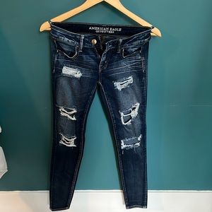 American Eagle distressed skinny jeans - jegging